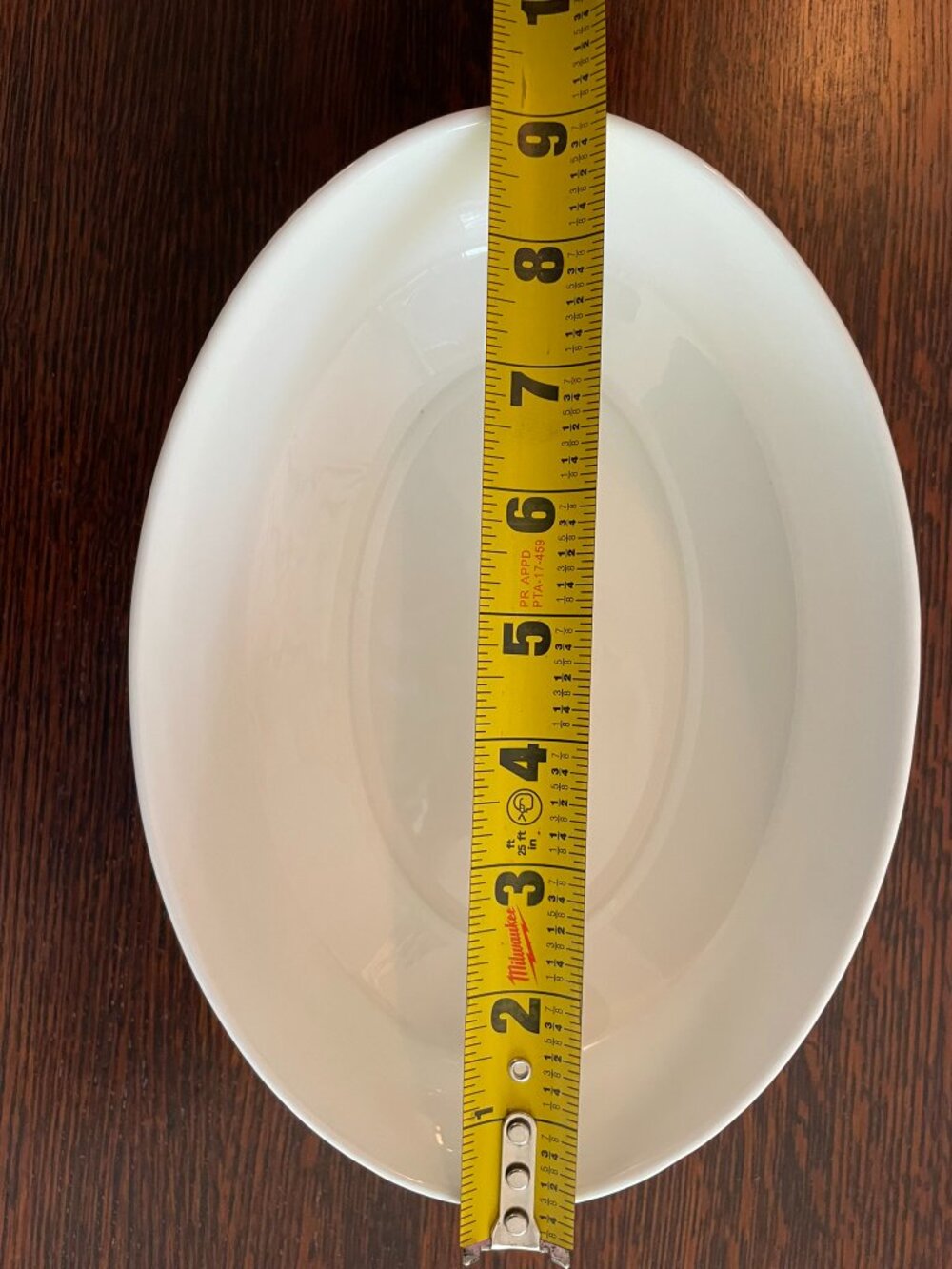 Royal Worcester royal garden Oval Serving Bowl 9" long in Mint.  Dot and dash. - Picture 7 of 9